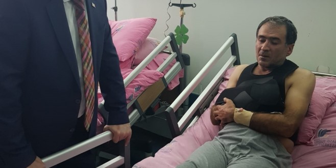 Başkan Polat’tan Geçmiş Olsun Ziyareti