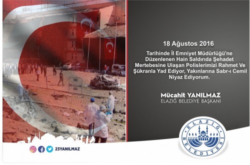 Başkan Yanılmaz; ‘Hainler Emellerine Hiçbir Zaman Ulaşamayacak’