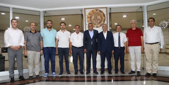 Battalgazi Belediye Başkanı Güder, TSO Başkanı Sadıkoğlu’nu Ziyaret Etti