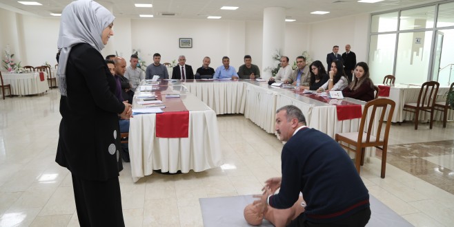Battalgazi Belediye Personeline İlk yardım Eğitimi Verildi