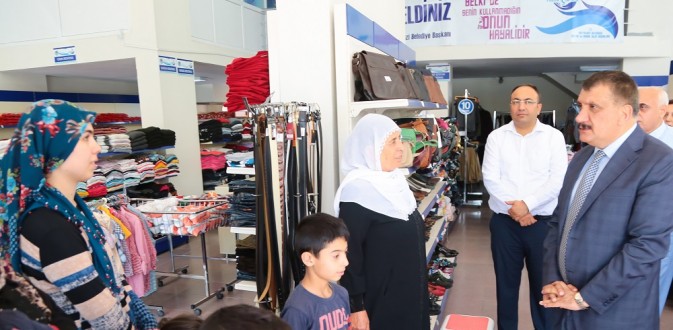Battalgazi Belediyesi Hayır Çarşısında En Modern Çalışma Sistemi