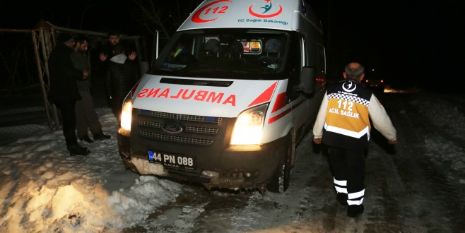 Battalgazi Belediyesi Karla Mücadele Ekipleri, Bu Kez Hasta İçin Seferber Oldu