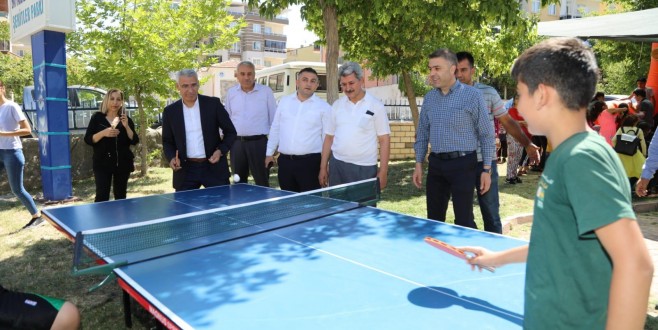 Battalgazi'de Mahalle Sakinleri Parklarına Sahip Çıkıyor