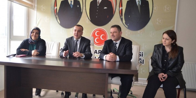 BİMYAD BATTALGAZİ MHP İLÇE BAŞKANLIĞINI ZİYARET ETTİ