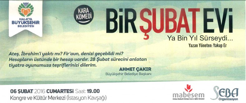 "BİR ŞUBAT EVİ"