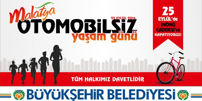 Büyükşehir Belediyesi’den “Otomobilsiz Yaşam Günü” Etkinliği
