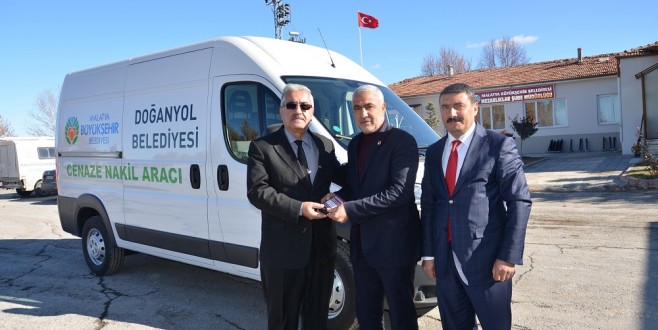Büyükşehir’den Doğanyol’a Cenaze Aracı Desteği