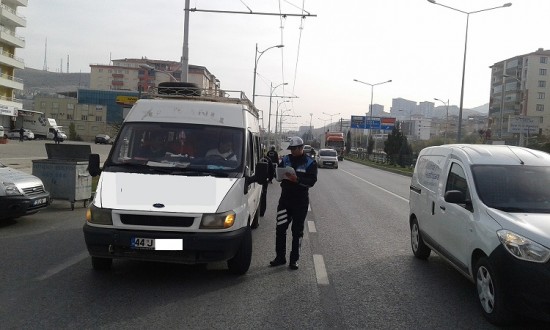 Büyükşehir’den Toplu Taşıma Araçlarına Denetim