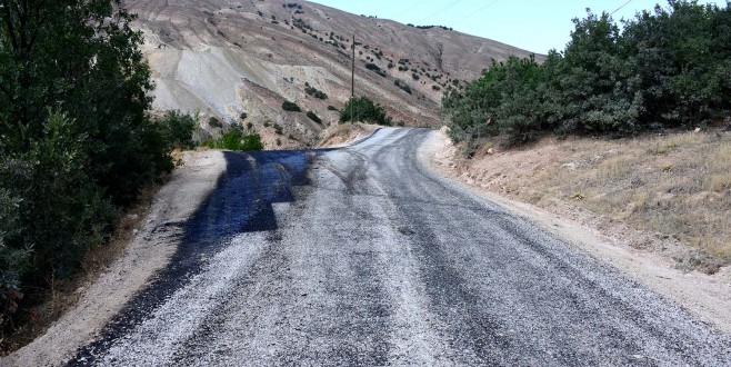Büyükşehir Hekimhan’da 34 Km Asfalt Çalışmasını Tamamladı