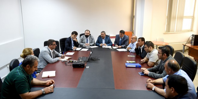 BÜYÜKŞEHİR VE İLÇE BELEDİYELERİ KOORDİNASYON TOPLANTISI YAPILDI