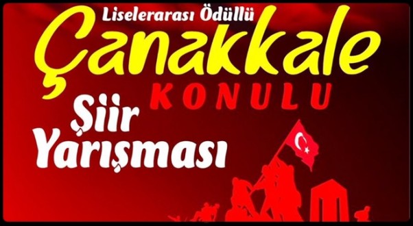 Çanakkale Şiir Yarışması Sonuçlandı