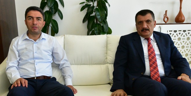 Chp İl Başkanı Kiraz, Başkan Gürkan’ı Ziyaret Etti