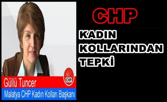 CHP Kadın Kollarından Tepki