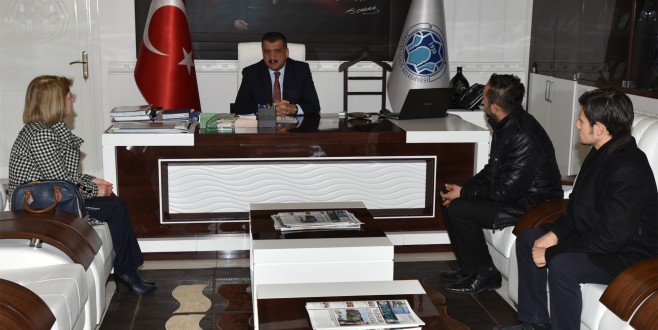 Çölyaklılarla Dayanışma Derneği Başkanı Karslıoğlu, Gürkan’ı Ziyaret Etti