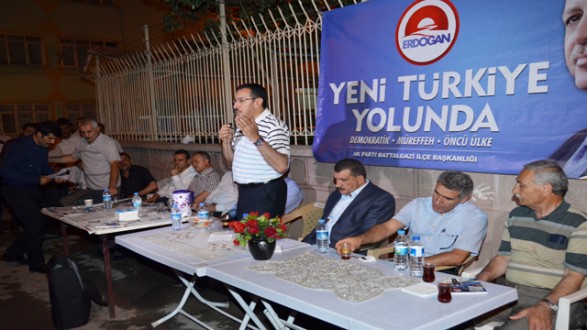 CUMHURBAŞKANI ADAYI ERDOĞAN'A DESTEK İSTENDİ