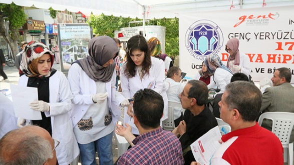 DİYABET VE HİPERTANSİYON TARAMASI YAPILDI