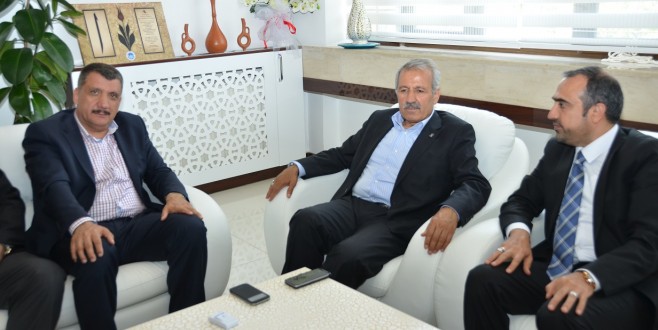 DİYARBAKIR MİLLETVEKİLİ İÇTEN GÜRKAN'I ZİYARET ETTİ