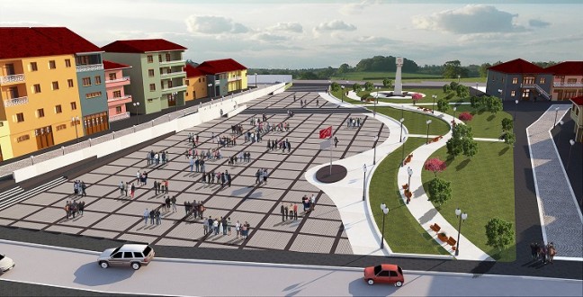 Doğanşehir’e  8 Bin Metrekarelik Meydan