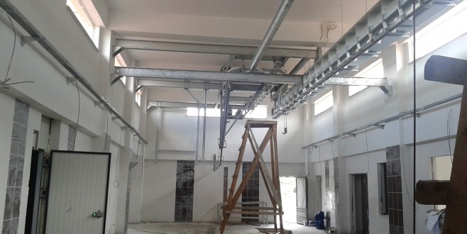 Doğanşehir Mezbahane Binası Tamamlanma Aşamasında