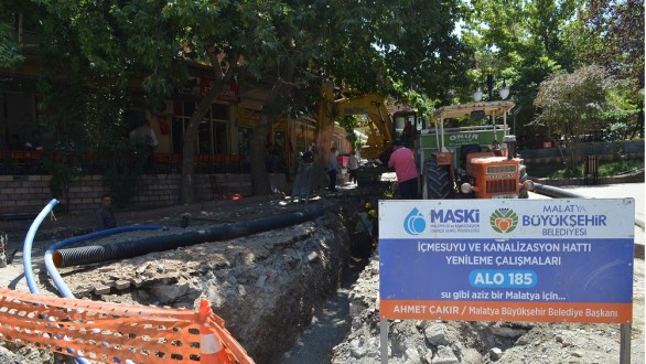 Doğanyol’un İçmesuyu Ve Kanalizasyon Altyapısı Tamamen Yenilendi