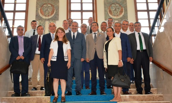 Ege İhracatçı Birlikleri Yetkilileri İle Toplantı Yapıldı