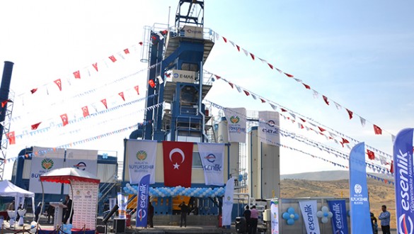 Esenlik Asfalt Üretim Tesisi Açıldı