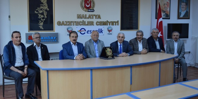 ESNAF KURULUŞLARINDAN GAZETECİLER CEMİYETİ’NE ZİYARET