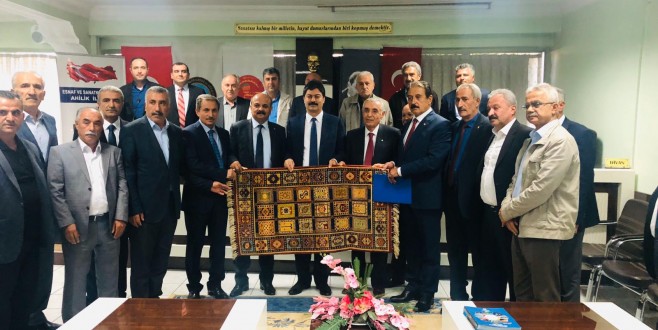 Esnaf Sanatkarlar ve Kooperatifçilik Genel Müdürü Erkan, Esnafla Buluştu