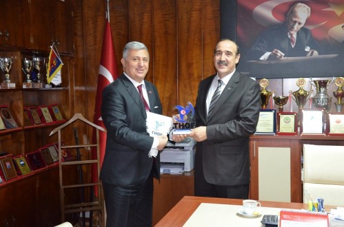 FEDERASYON BAŞKANINDAN İL MÜDÜRLÜĞÜMÜZE ZİYARET
