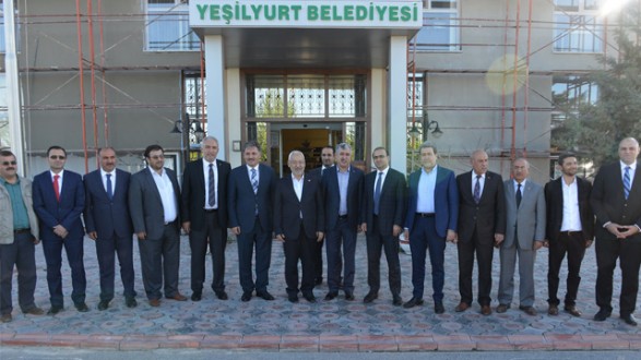 GANUŞİ YEŞİLYURT BELEDİYESİNİ ZİYARET ETTİ