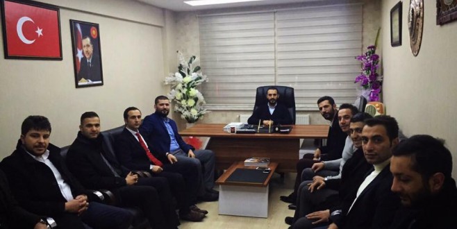 GENÇ AKSON, AK PARTİ GENÇLİK KOLLARINI ZİYARET ETTİ