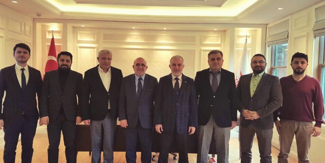 Genç Miad Türk Kızılay’ı Genel Başkanı Dr. Kerem Kınık’ı Ziyaret Etti