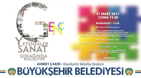 Genç Yetenekler, Sanat Sokağında Buluşuyor