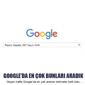 Google’da En Çok Bunları Aradık