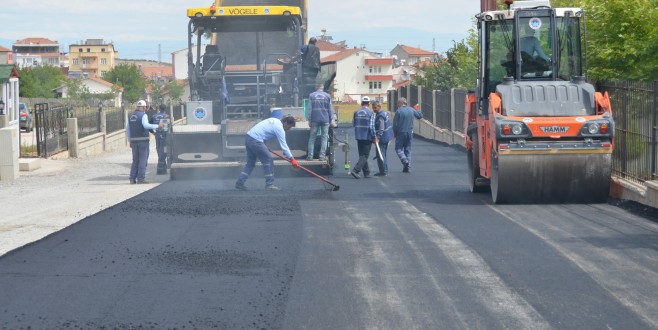 Göztepe Mahallesi Kule Ve Ercan Sokağın Yolları Asfaltlandı