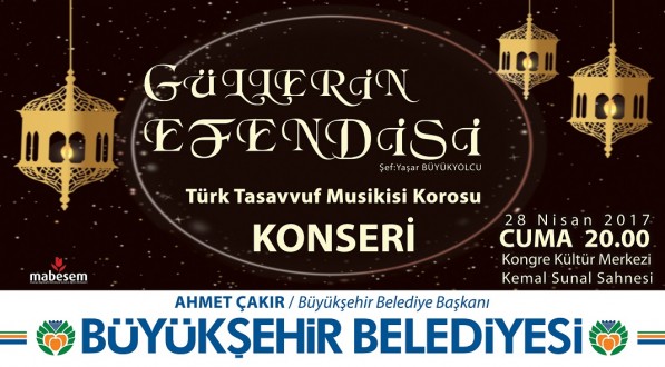 Güllerin Efendisi Konserine Davet