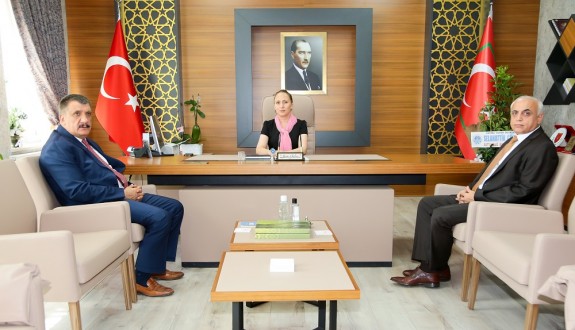 Gürkan, Fırat Gümrük Ve Ticaret Bölge Müdürü Eksilmez'i Ziyaret Etti