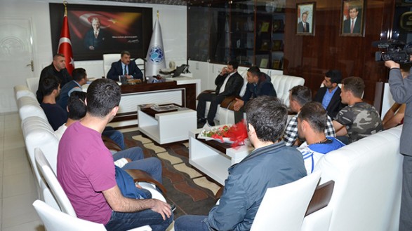 GÜRKAN, “KARDEŞLERİMİZ HER ZAMAN YANIMIZDA OLMUŞLARDIR”