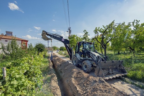 Hacıyusuflar’a 30 Tonluk Prefabrik Su Deposu