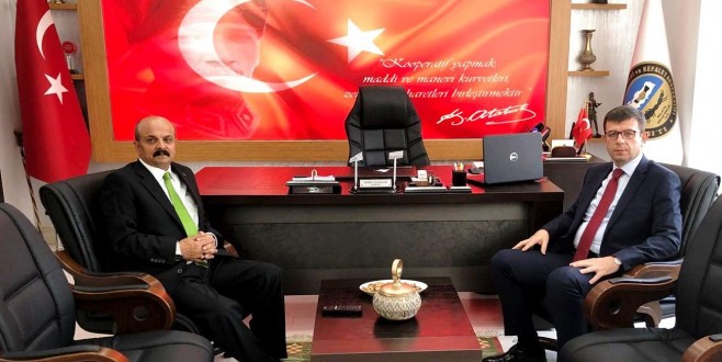 Halkbank Bölge Koordinatörü Yediyıldız'dan Teskomb'a Ziyaret