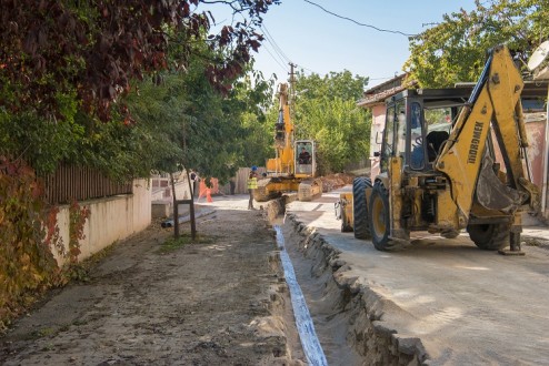 Hamidiye- Mollakasım- Hıroğlu İçmesuyu Altyapısı Yenilendi