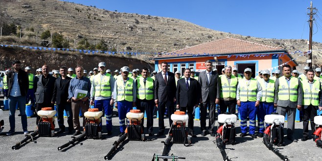HAŞEREYLE MÜCADELE SEZONU BAŞLADI