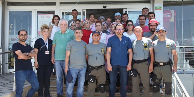 Hastanede Deprem Tatbikatı Gerçeği Aratmadı