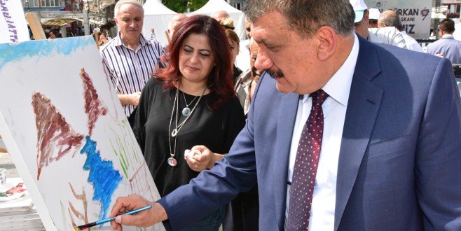 Haydi Gel Sende Resim Yap Etkinliği Yoğun İlgi Gördü