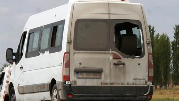 Iğdırda polis aracına saldırı: 14 polis şehit