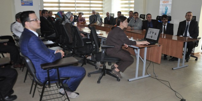 İL SAĞLIK MÜDÜRLÜĞÜ HİZMET İÇİ EĞİTİMLERİ DEVAM EDİYOR