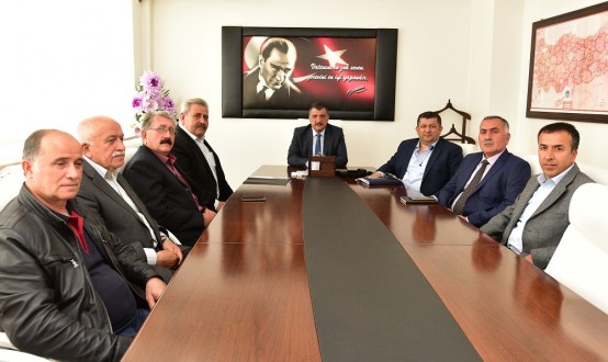 İmam Zeynel Abidin Vakfı Başkanı Karaduman, Başkan Gürkan’ı Ziyaret Etti