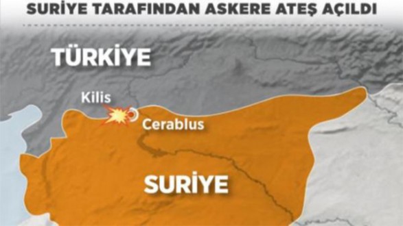 IŞİD ateş açtı: 1 astsubay şehit, 2 asker yaralı
