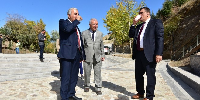 İspendere İçmelerinde Birinci Etap Çalışmalarda Sona Gelindi