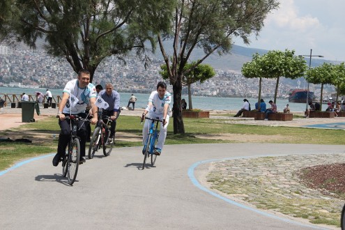 İzmir’in Avrupa Şampiyonluğu için 10 bin 380 km pedal çevirdik